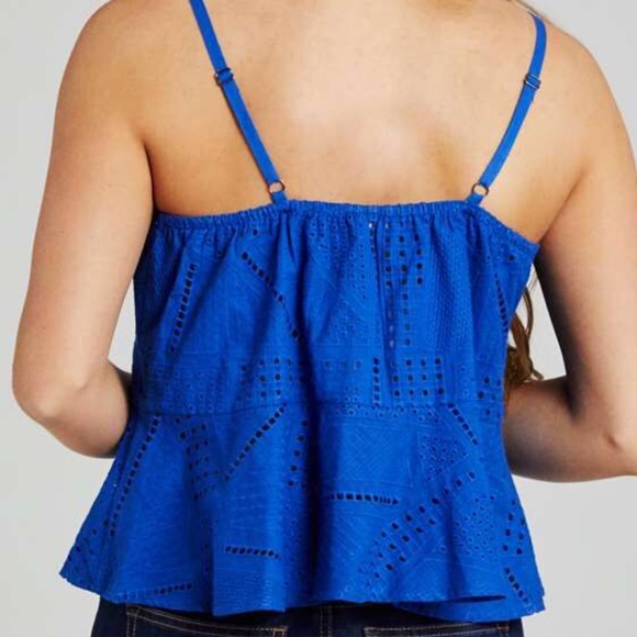 🆕 Altar’d state • blue cropped tank top - Picture 3 of 5